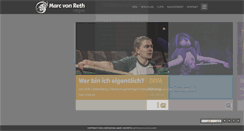Desktop Screenshot of marcvonreth.de